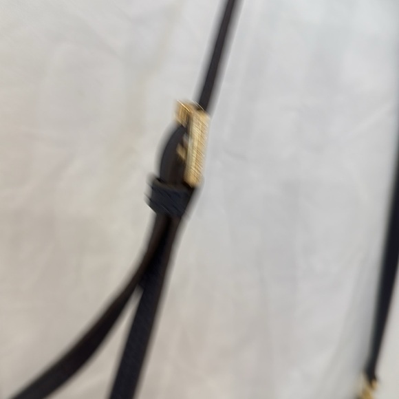 Tory Burch Navy blue leather Fold Over Cross Body bag - Picture 7 of 9